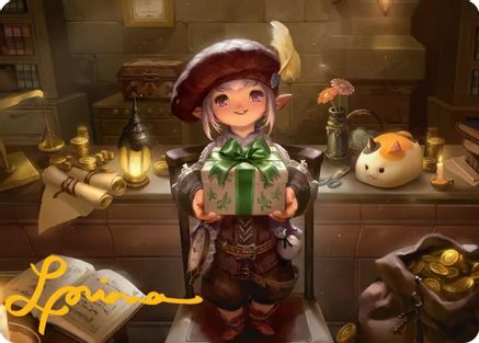 Tataru Taru Art Card (Gold-Stamped Signature) (AAFIN-025) [Art Series: FINAL FANTASY]