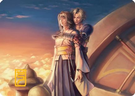 Farewell Art Card (Gold-Stamped Signature) (AAFIN-031) [Art Series: FINAL FANTASY]