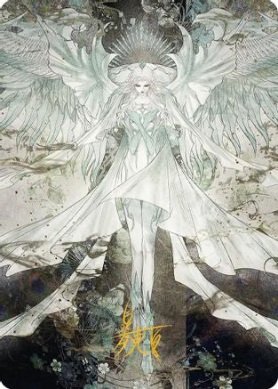 Hydaelyn, the Mothercrystal Art Card (Gold-Stamped Signature) (AAFIN-034) [Art Series: FINAL FANTASY]