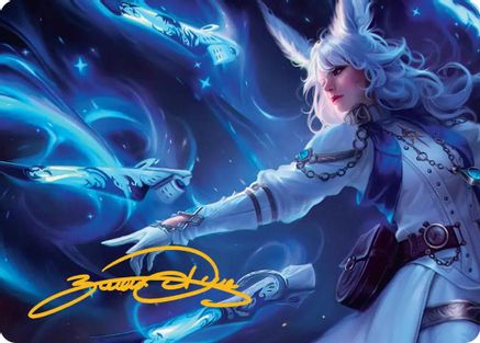 Sage's Nouliths Art Card (Gold-Stamped Signature) (AAFIN-005) [Art Series: FINAL FANTASY]