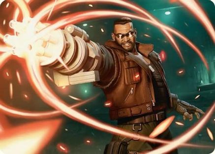 Barret Wallace Art Card (AAFIN-008) [Art Series: FINAL FANTASY]