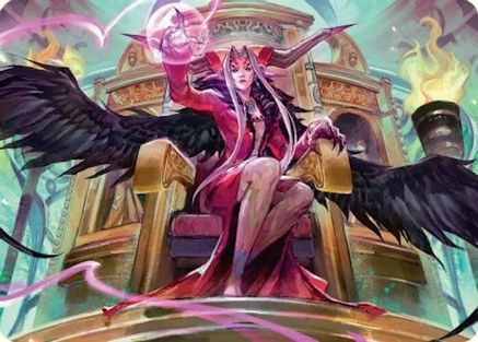 Sorceress's Schemes Art Card (AAFIN-009) [Art Series: FINAL FANTASY]