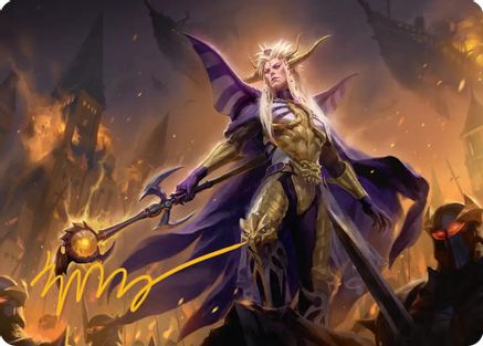 The Emperor of Palamecia Art Card (Gold-Stamped Signature) (AAFIN-013) [Art Series: FINAL FANTASY]