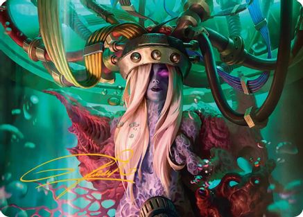 Jenova, Ancient Calamity Art Card (Gold-Stamped Signature) (AAFIN-014) [Art Series: FINAL FANTASY]