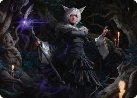 Y'shtola, Night's Blessed Art Card (AAFIN-021) [Art Series: FINAL FANTASY]