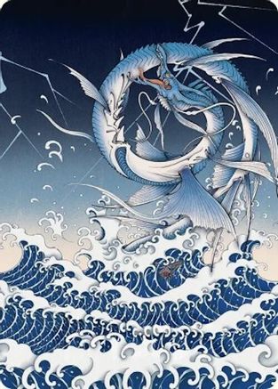 Summon: Leviathan Art Card (AAFIN-038) [Art Series: FINAL FANTASY]