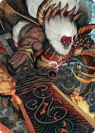 Braska's Final Aeon Art Card (AAFIN-039) [Art Series: FINAL FANTASY]