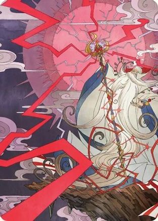 Summon: Esper Ramuh Art Card (AAFIN-040) [Art Series: FINAL FANTASY]