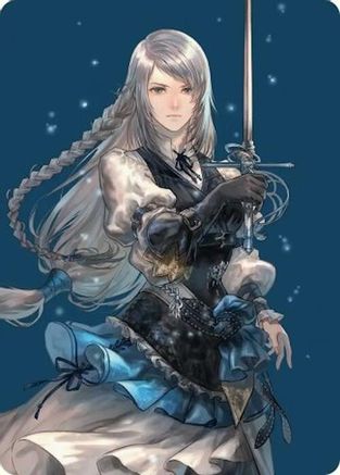 Jill, Shiva's Dominant Art Card (AAFIN-043) [Art Series: FINAL FANTASY]