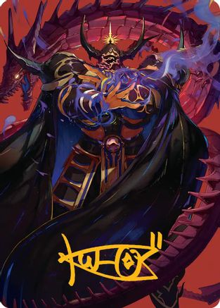Golbez, Crystal Collector Art Card (Gold-Stamped Signature) (AAFIN-045) [Art Series: FINAL FANTASY]