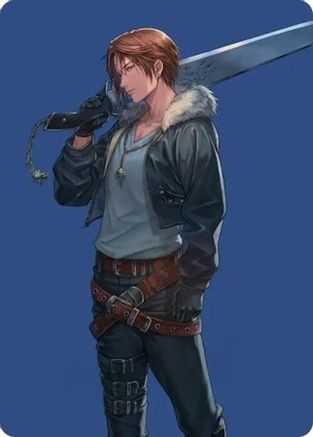 Squall, SeeD Mercenary Art Card (AAFIN-047) [Art Series: FINAL FANTASY]