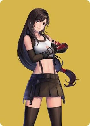 Tifa, Martial Artist Art Card (AAFIN-052) [Art Series: FINAL FANTASY]
