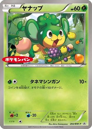 Pansage - 202/BW-P (202/BW-P) - BWP Promotional cards