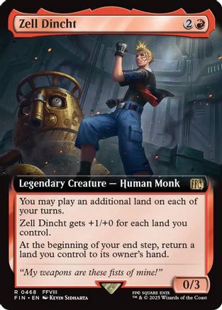 Zell Dincht (Extended Art) (FIN-468) [FINAL FANTASY]