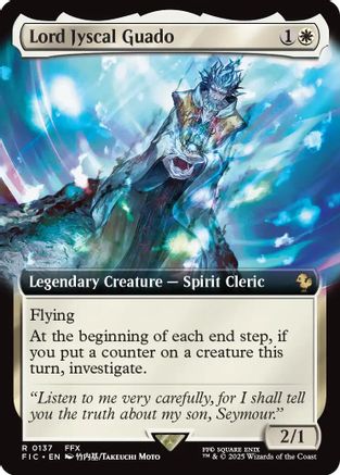 Lord Jyscal Guado (Extended Art) (FIC-137) [Commander: FINAL FANTASY]