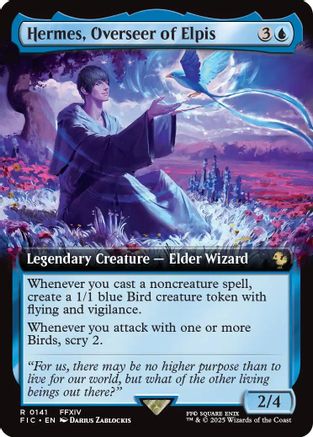 Hermes, Overseer of Elpis (Extended Art) (FIC-141) [Commander: FINAL FANTASY] Foil