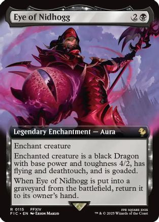 Eye of Nidhogg (Extended Art) (FIC-115) [Commander: FINAL FANTASY]