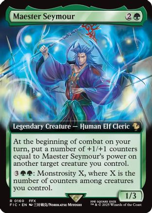 Maester Seymour (Extended Art) (FIC-160) [Commander: FINAL FANTASY]