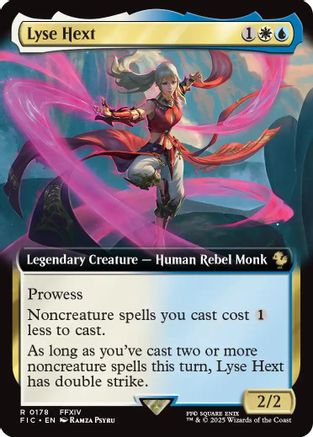 Lyse Hext (Extended Art) (FIC-178) [Commander: FINAL FANTASY] Foil