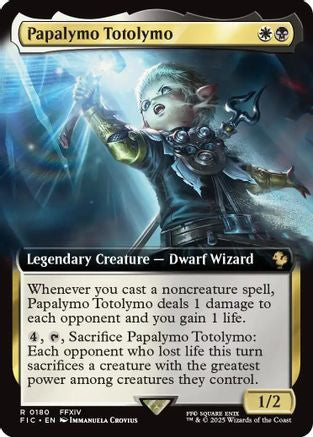 Papalymo Totolymo (Extended Art) (FIC-180) [Commander: FINAL FANTASY] Foil