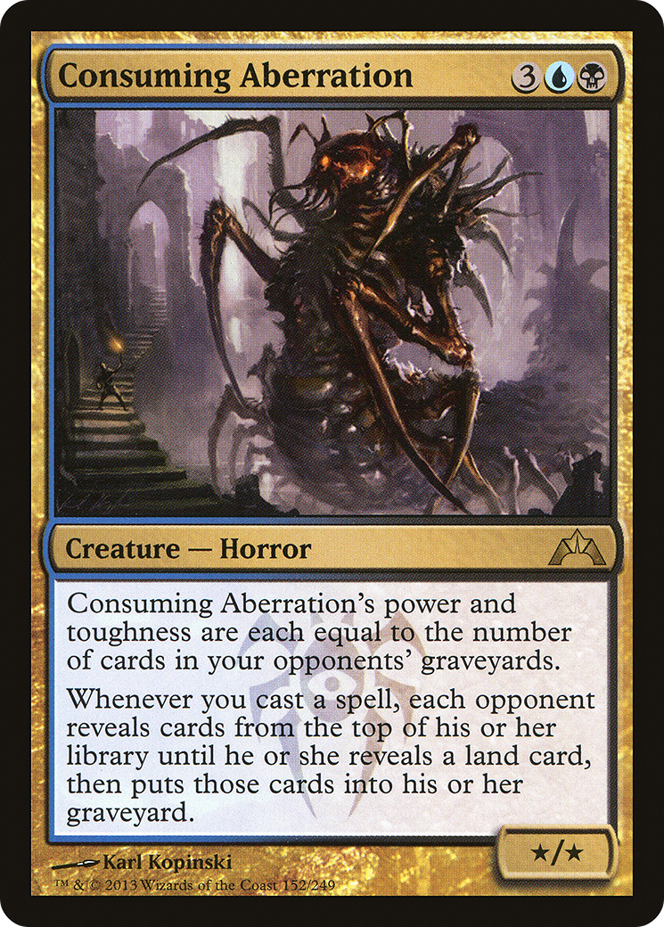 Consuming Aberration (GTC-152) [Gatecrash] Foil