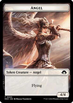 Angel // Energy Reverse Double-Sided Token (MH3-3 // 36) [Modern Horizons 3]