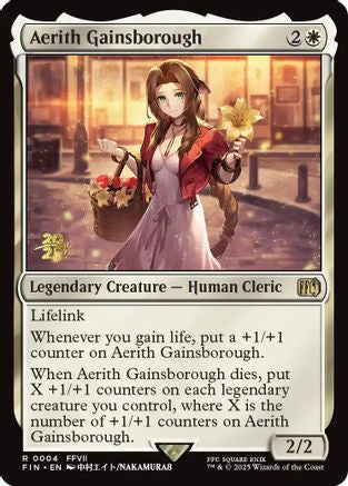 Aerith Gainsborough (PRE-004) [Prerelease Cards] Foil