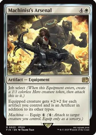 Machinist's Arsenal (PRE-023) [Prerelease Cards] Foil