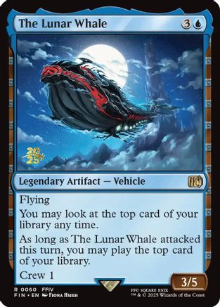 The Lunar Whale (PRE-060) [Prerelease Cards] Foil