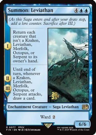 Summon: Leviathan (PRE-077) [Prerelease Cards] Foil