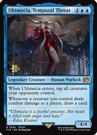 Ultimecia, Temporal Threat (PRE-556) [Prerelease Cards] Foil