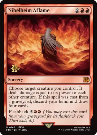 Nibelheim Aflame (PRE-146) [Prerelease Cards] Foil