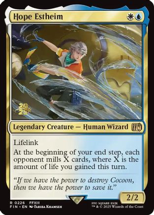 Hope Estheim (PRE-226) [Prerelease Cards] Foil