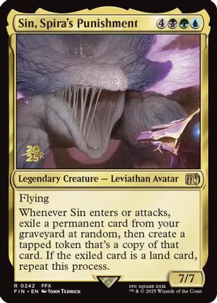 Sin, Spira's Punishment (PRE-242) [Prerelease Cards] Foil