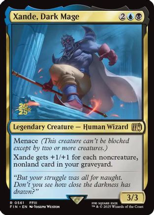 Xande, Dark Mage (PRE-561) [Prerelease Cards] Foil