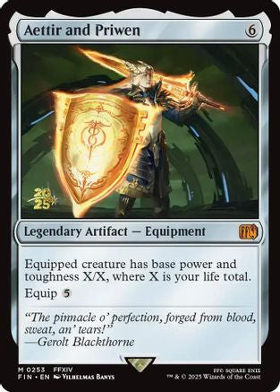 Aettir and Priwen (PRE-253) [Prerelease Cards] Foil