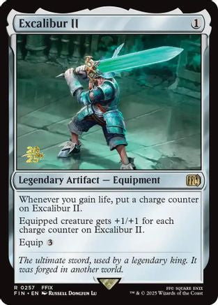 Excalibur II (PRE-257) [Prerelease Cards] Foil
