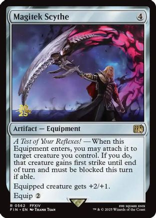 Magitek Scythe (PRE-562) [Prerelease Cards] Foil