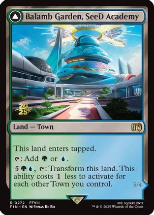 Balamb Garden, SeeD Academy (PRE-272) [Prerelease Cards] Foil