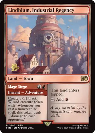 Lindblum, Industrial Regency (PRE-285) [Prerelease Cards] Foil