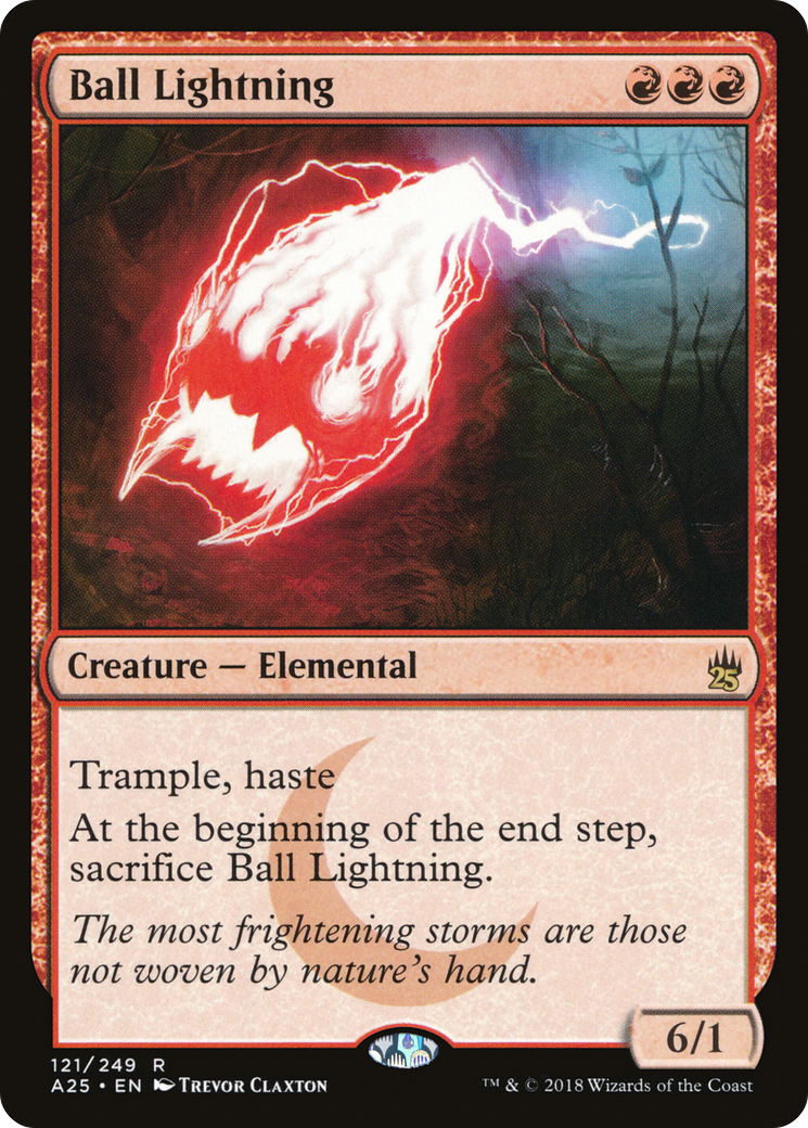 Ball Lightning (A25-121) [Masters 25] Foil