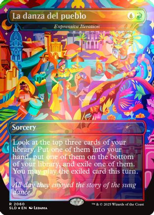 La danza del pueblo - Expressive Iteration (Rainbow Foil) (SLD-2060) [Secret Lair Drop Series] Foil