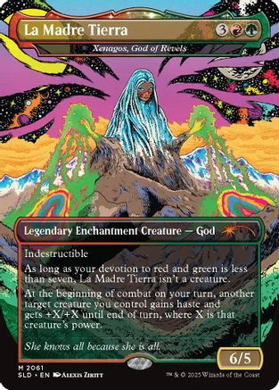 La Madre Tierra - Xenagos, God of Revels (SLD-2061) [Secret Lair Drop Series]
