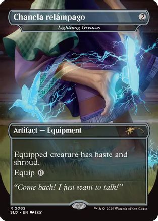 Chancla relámpago - Lightning Greaves (SLD-2062) [Secret Lair Drop Series]