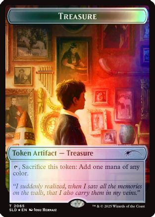 Treasure Token (SLD-2065) (Rainbow Foil) [Secret Lair Drop Series] Foil
