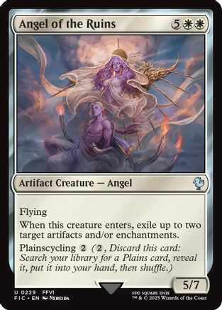 Angel of the Ruins (Surge Foil) (FIC-229) [Commander: FINAL FANTASY] Foil