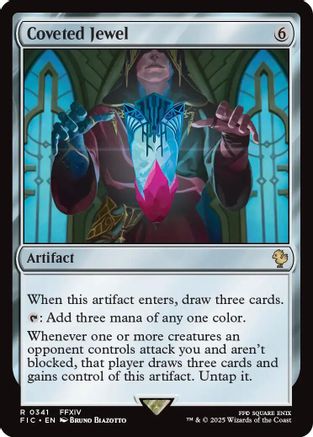 Coveted Jewel (Surge Foil) (FIC-341) [Commander: FINAL FANTASY] Foil