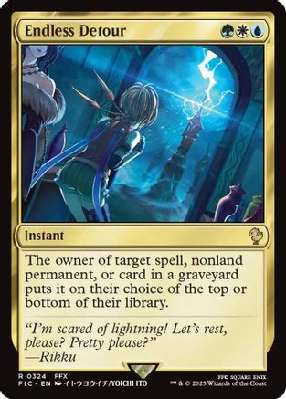 Endless Detour (Surge Foil) (FIC-324) [Commander: FINAL FANTASY] Foil