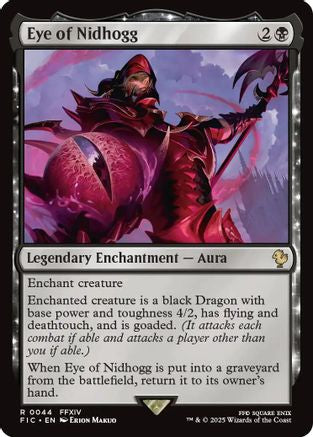 Eye of Nidhogg (Surge Foil) (FIC-044) [Commander: FINAL FANTASY] Foil