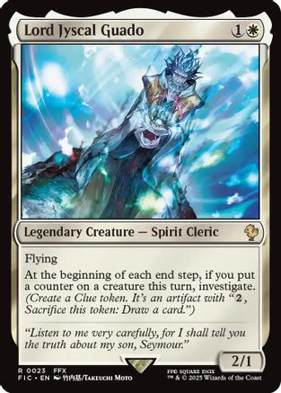 Lord Jyscal Guado (Surge Foil) (FIC-023) [Commander: FINAL FANTASY] Foil